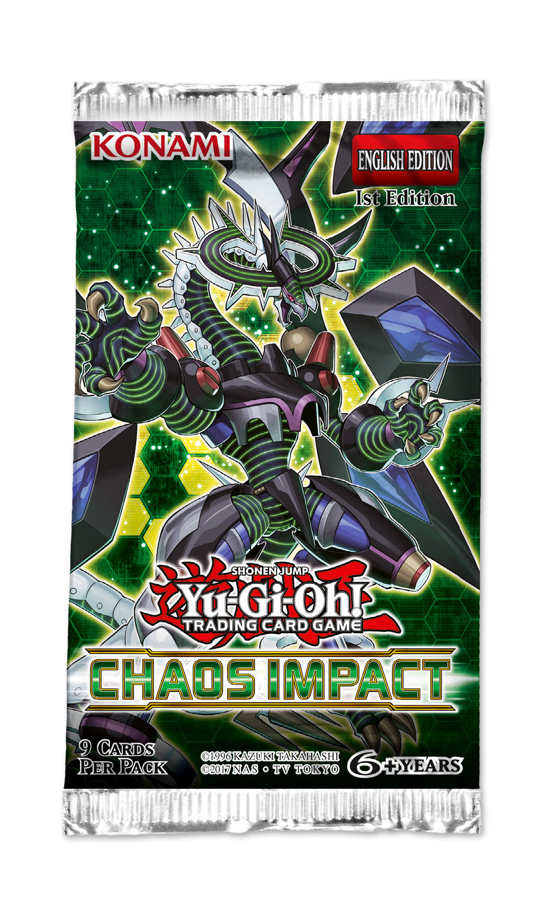 Yugioh! Booster Packs: Chaos Impact *Sealed*