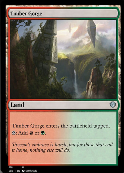 Timber Gorge [Starter Commander Decks]