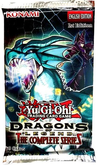 Yugioh! Dragons of Legend: The Complete Series SINGLE BOOSTER PACK *Sealed*