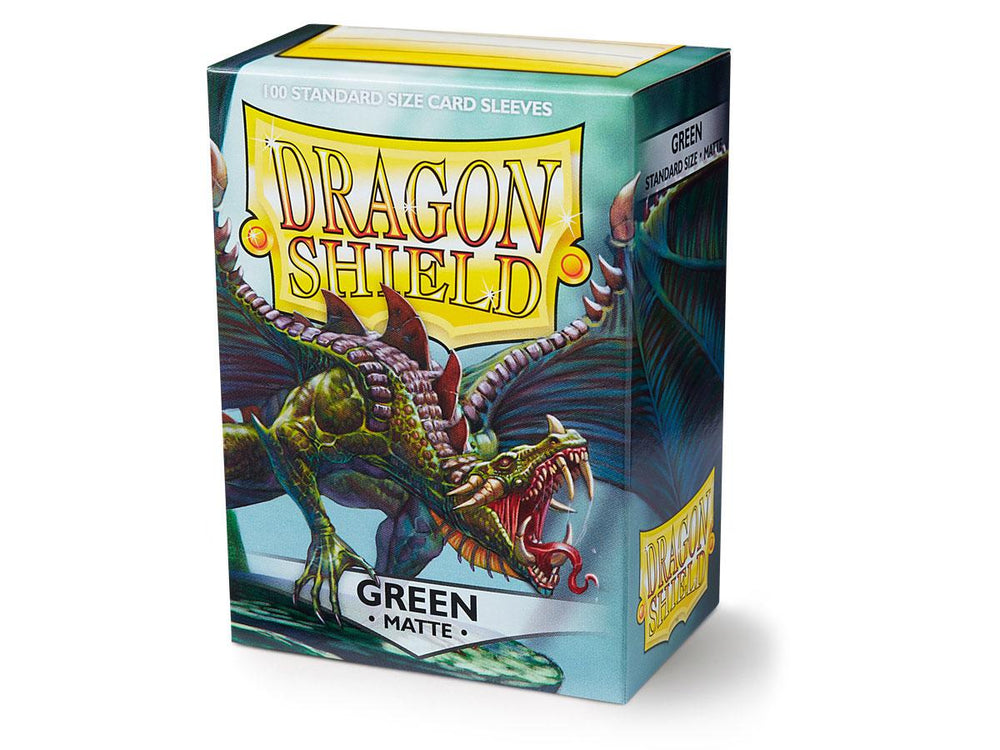 Dragonshield Sleeves - Matte Green (Standard Size 100 Pack)