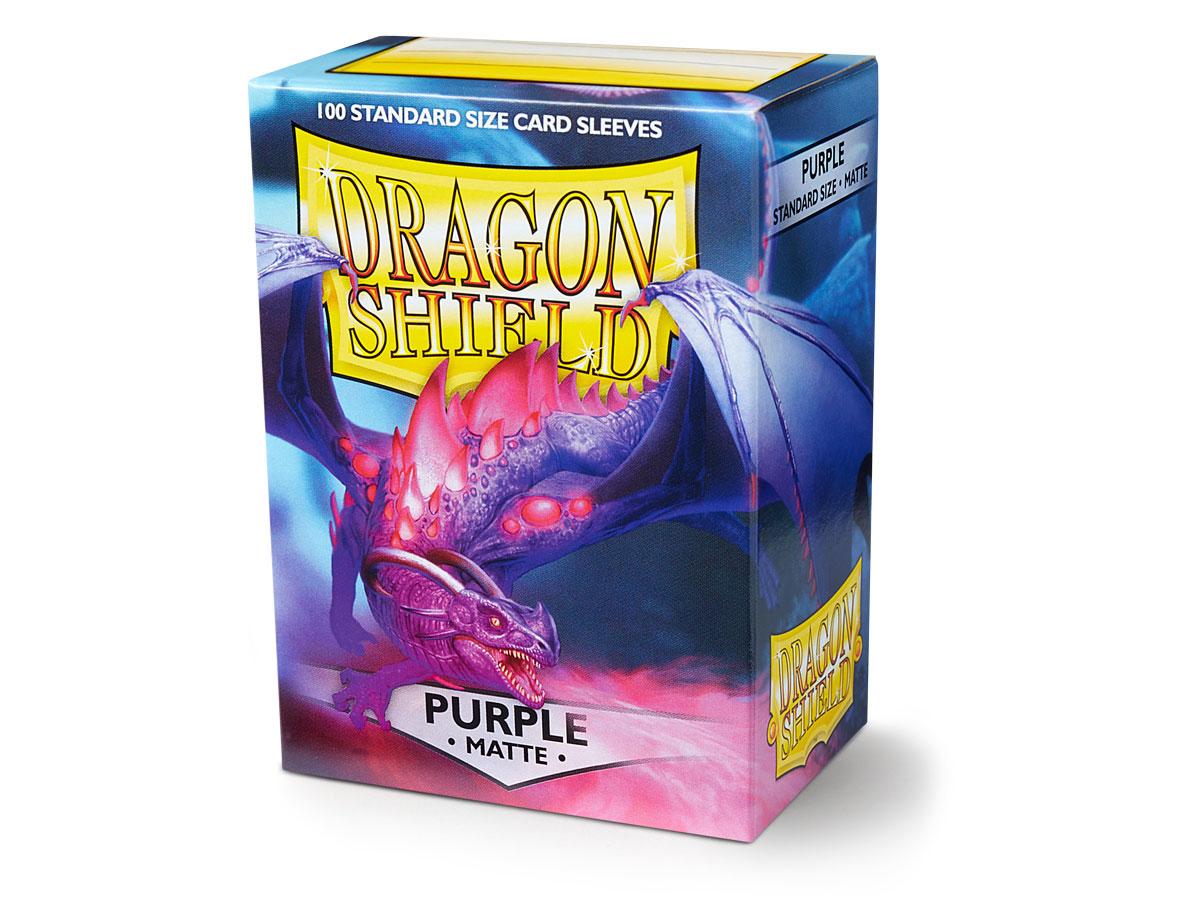 Dragonshield Sleeves - Matte Purple (Standard Size 100 Pack)