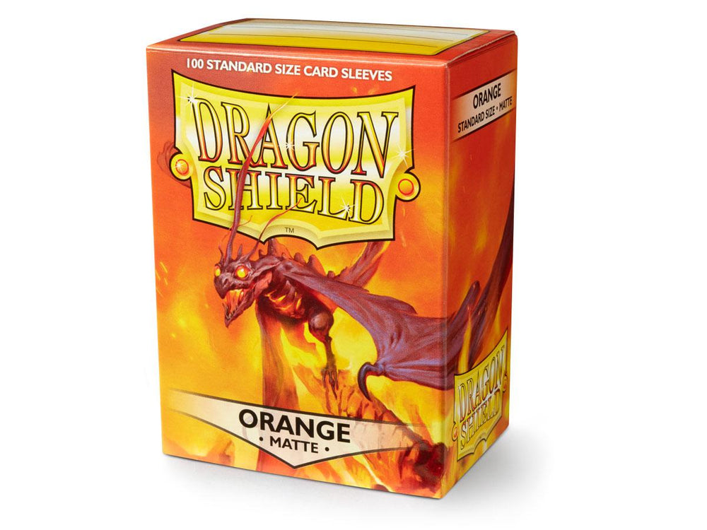 Dragonshield Sleeves - Matte Orange (Standard Size 100 Pack)