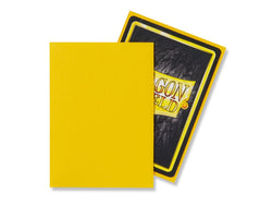 Dragonshield Sleeves - Matte Yellow (Standard Size 100 Pack)