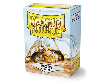 Dragonshield Sleeves - Matte Ivory (Standard Size 100 Pack)