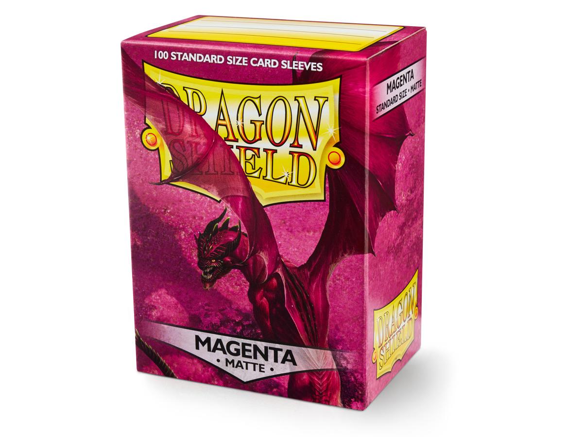 Dragonshield Sleeves - Matte Magenta (Standard Size 100 Pack)