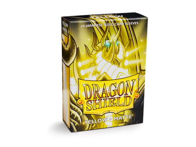 Dragonshield Sleeves - Matte Yellow