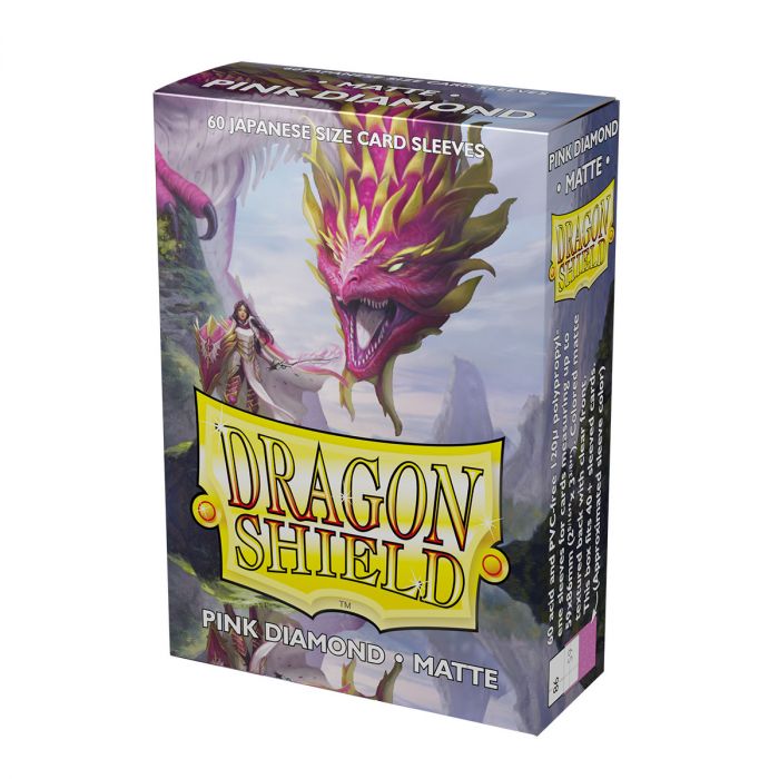 Dragonshield Sleeves - Matte Pink Diamond