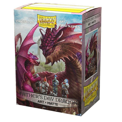 Dragonshield Sleeves - Father's Day Dragon Art Sleeves (Standard Size 100 Pack)