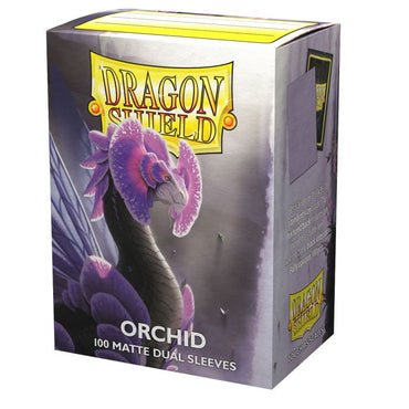 Dragonshield Sleeves -  Dual Orchid Matte (Standard Size 100 Pack)