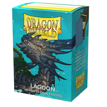 Dragonshield Sleeves -  Dual Lagoon Matte (Standard Size 100 Pack)
