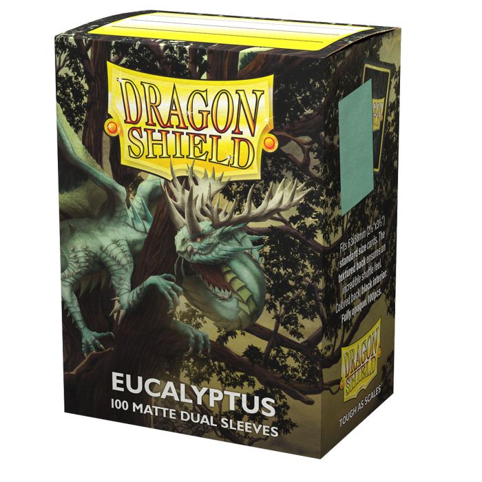 Dragonshield Sleeves -  Dual Eucalyptus Matte (Standard Size 100 Pack)