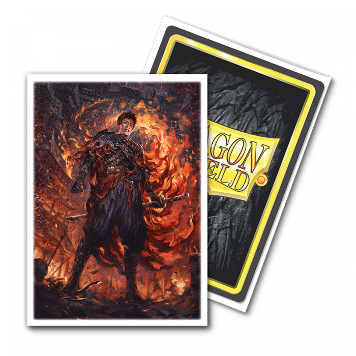 Dragonshield Sleeves -  Flesh and Blood: Fai Matte Art Sleeves (Standard Size 100 Pack)