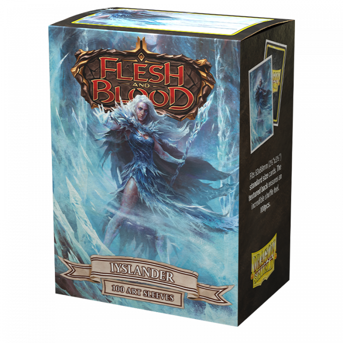 Dragonshield Sleeves -  Flesh and Blood: Iyslander Matte Art Sleeves (Standard Size 100 Pack)