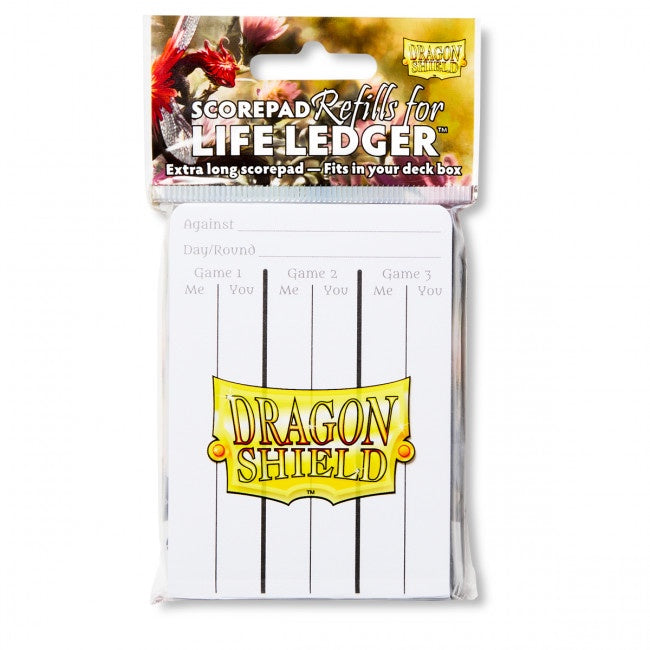 Dragonshield Scorepad Refills for Life Ledger