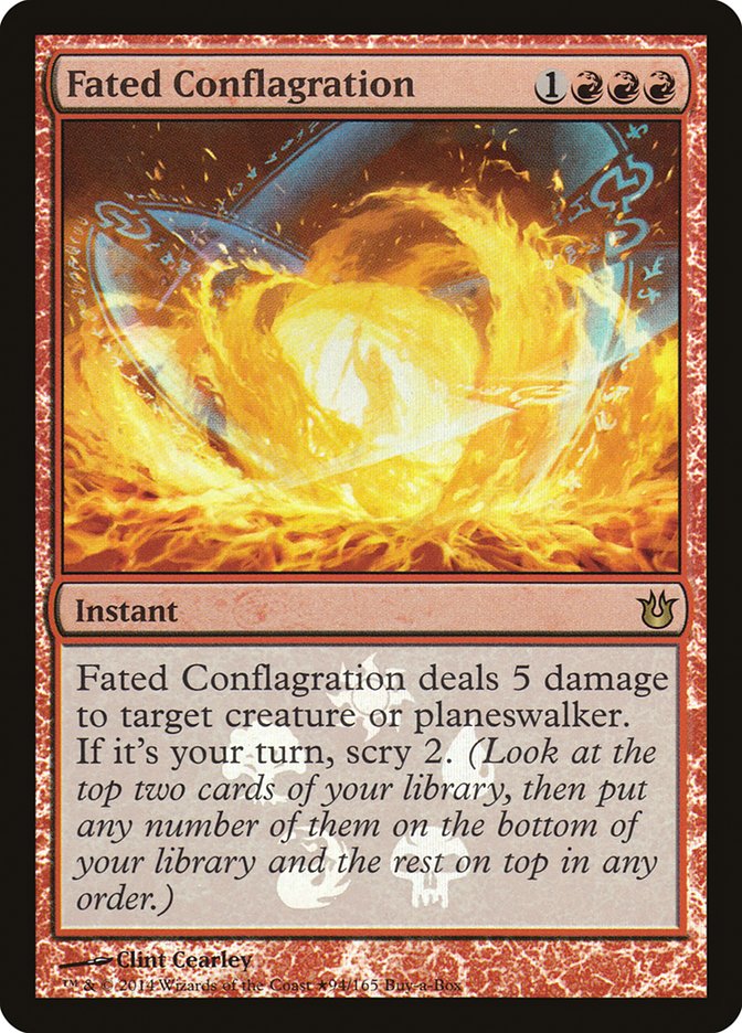 Fated Conflagration (Buy-A-Box) [Born of the Gods Promos]