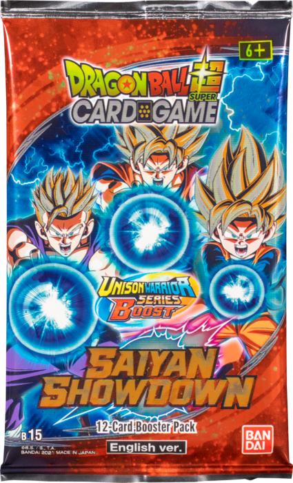 Dragon Ball Super Card Game: UW6 Saiyan Showdown Booster Pack *Sealed*