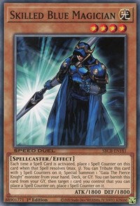 Skilled Blue Magician [SBCB-EN181] Common