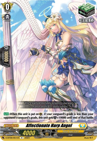 Affectionate Harp Angel (D-BT09/051EN) [Dragontree Invasion]