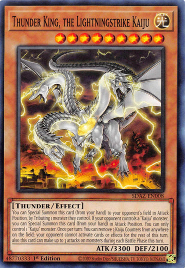 Thunder King, the Lightningstrike Kaiju [SDAZ-EN008] Common