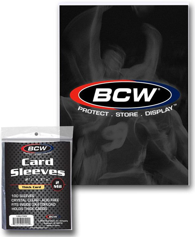 BCW - Thick Penny Sleeves (100) Clear