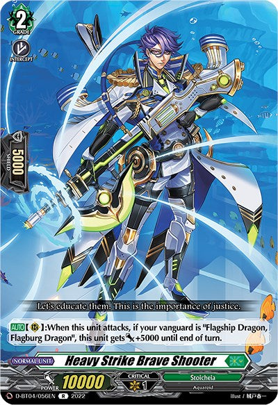 Heavy Strike Brave Shooter (D-BT04/056EN) [Awakening of Chakrabarthi]