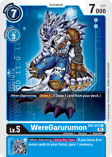 WereGarurumon [EX1-017] [Classic Collection]