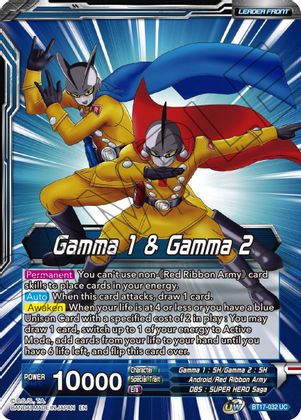 Gamma 1 & Gamma 2 // Gamma 1 & Gamma 2, Newfound Foes (BT17-032) [Ultimate Squad]