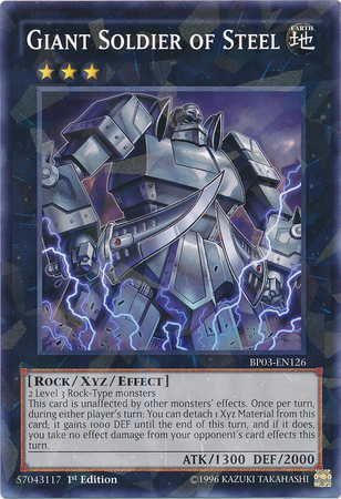 Giant Soldier of Steel [BP03-EN126] Shatterfoil Rare