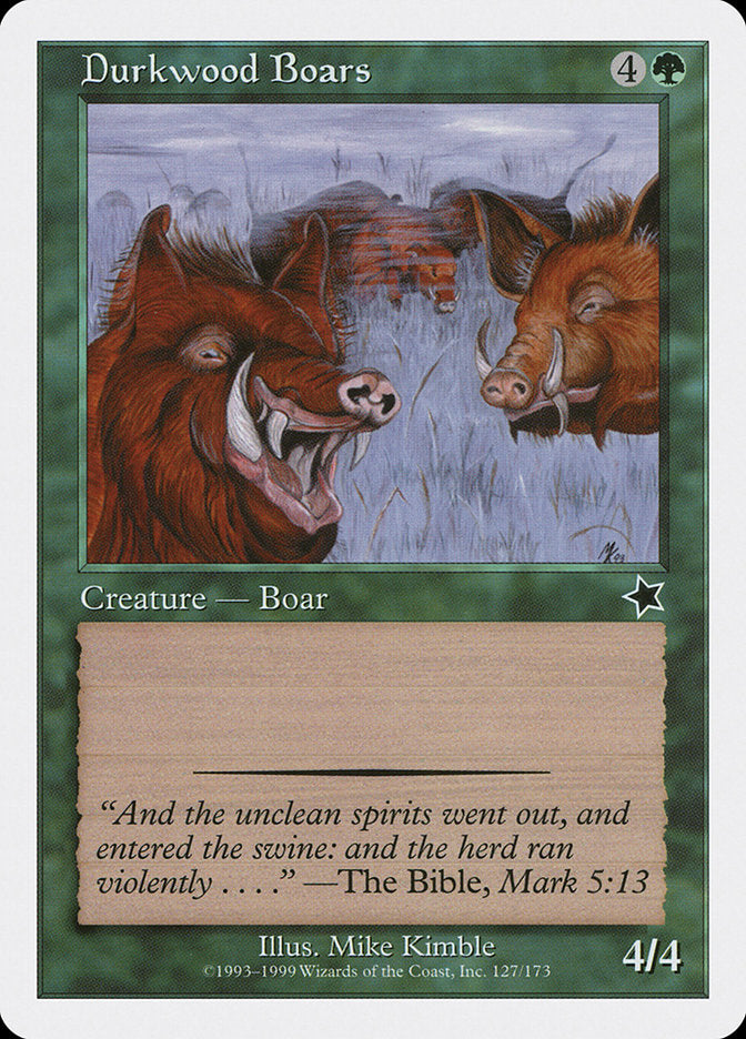 Durkwood Boars [Starter 1999]