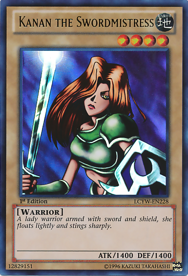 Kanan the Swordmistress [LCYW-EN228] Ultra Rare