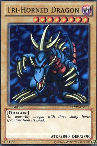 Tri-Horned Dragon [LCYW-EN157] Super Rare