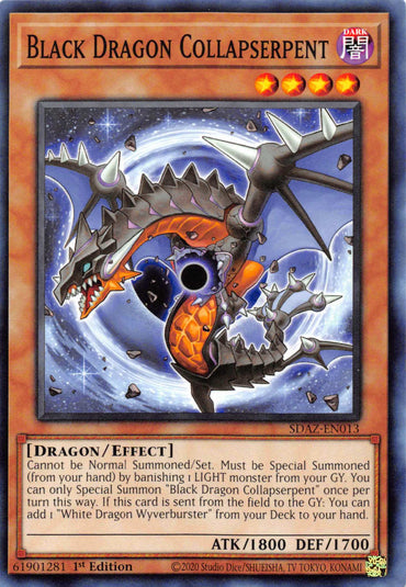 Black Dragon Collapserpent [SDAZ-EN013] Common