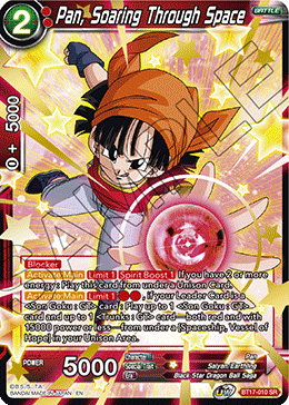 Pan, Soaring Through Space (BT17-010) [Ultimate Squad]