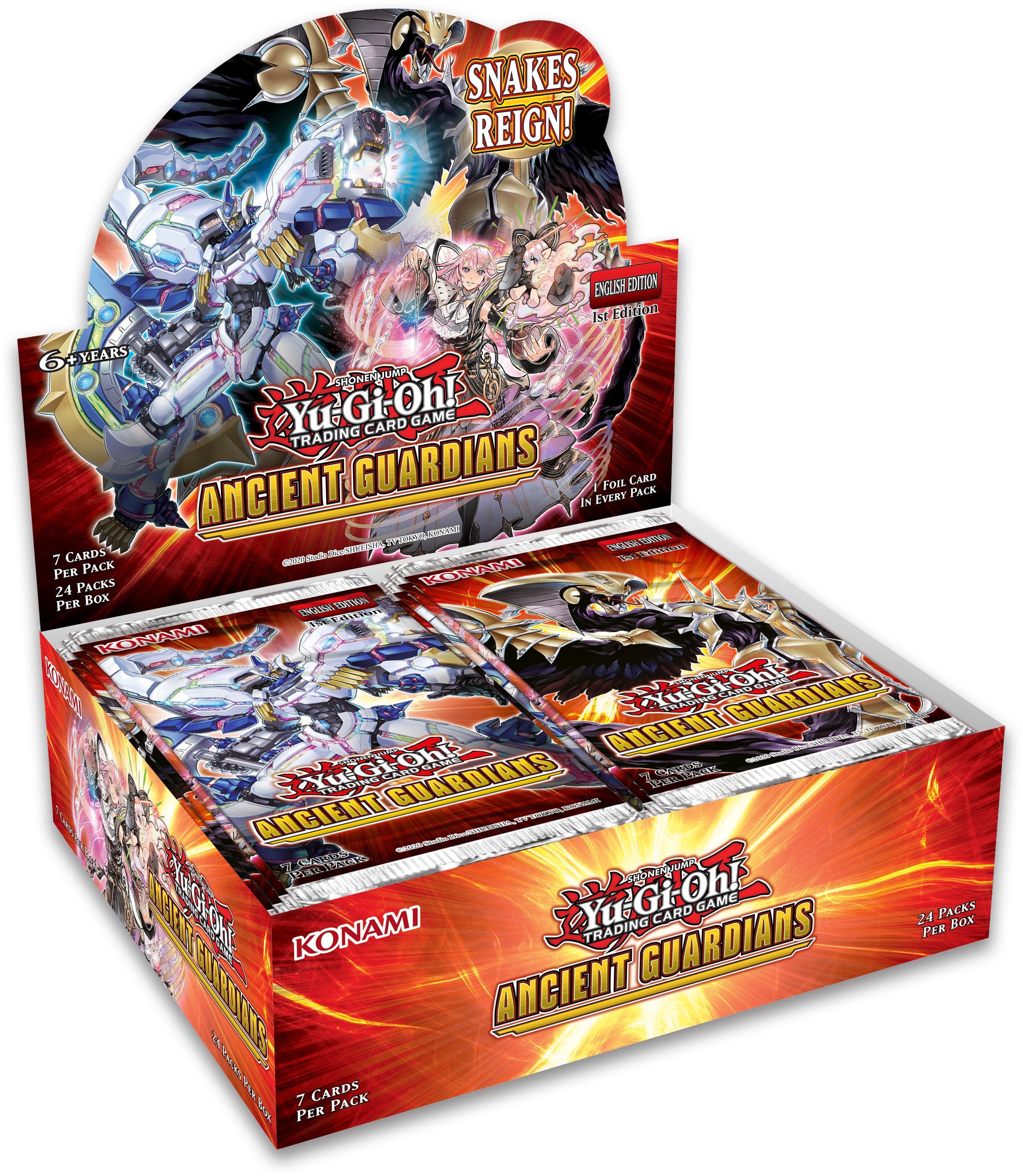 Yugioh! Booster Boxes: Ancient Guardians *Sealed*