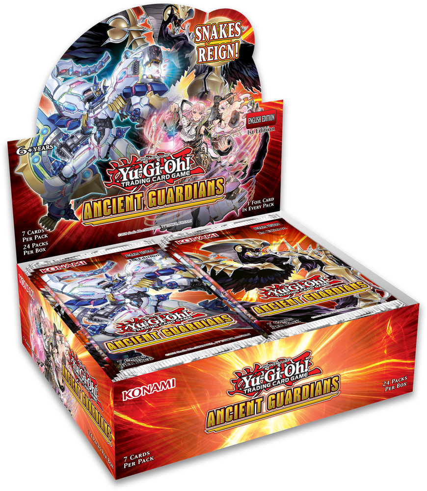 Yugioh! Booster Boxes: Ancient Guardians *Sealed*