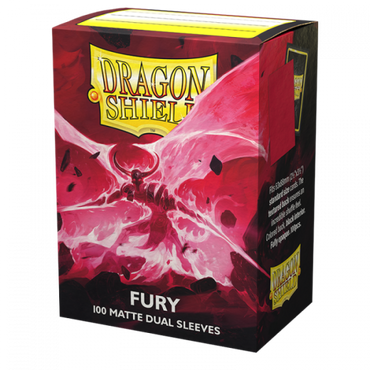 Dragonshield Sleeves -  Dual Fury Matte (Standard Size 100 Pack)