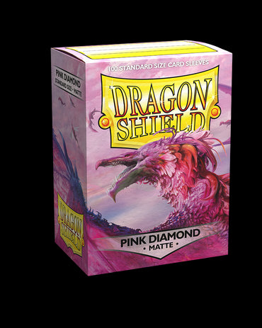 Dragonshield Sleeves - Matte Pink Diamond (Standard Size 100 Pack)