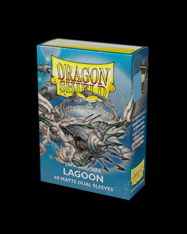 Dragonshield Sleeves - DUAL Lagoon Matte (Japanese Size)