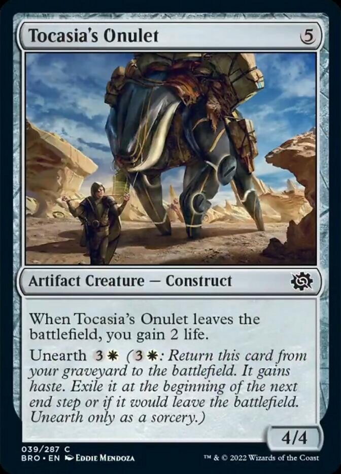 Tocasia's Onulet [The Brothers' War]