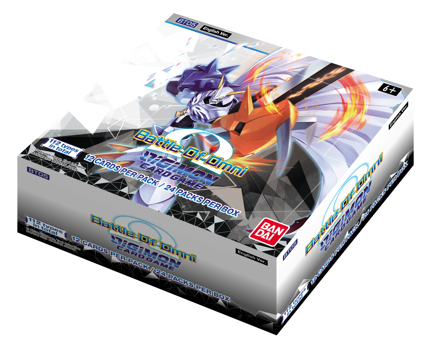 Digimon Card Game Series 5 - Battle of Omni Booster Box (BT5) *Sealed*