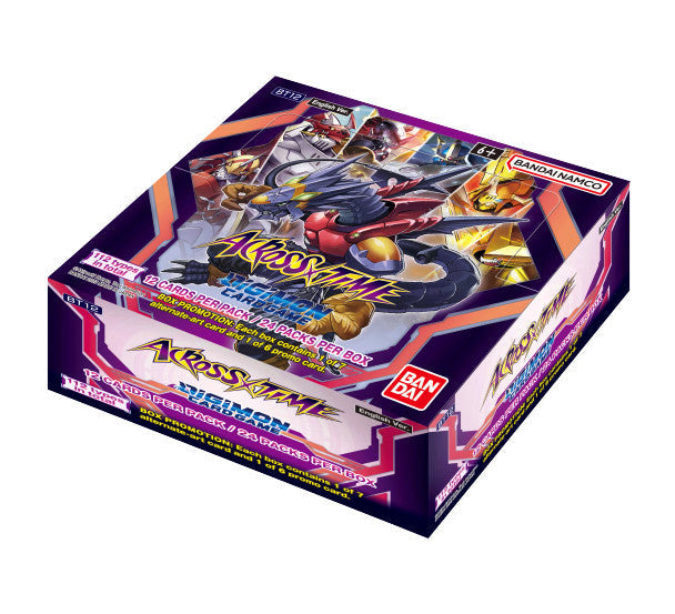Digimon Card Game Series 12 - Across Time Booster Pack (BT12) *Sealed*