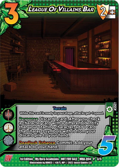 League of Villains Bar [League of Villains]