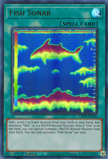Fish Sonar [LED9-EN020] Ultra Rare