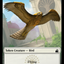 Bird // Voja Double-Sided Token [Ravnica Remastered Tokens]