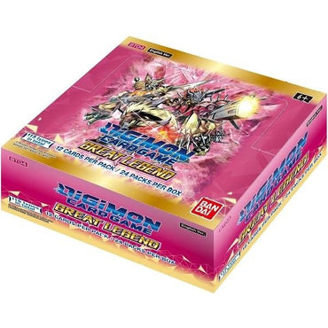 Digimon Card Game Series 4 (BT4) - Great Legend Booster Box *Sealed*
