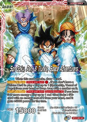 Son Goku // Son Goku, Pan, and Trunks, Space Adventurers (BT17-001) [Ultimate Squad]