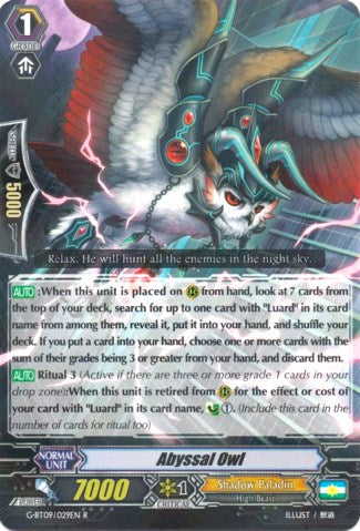 Abyssal Owl (G-BT09/029EN) [Divine Dragon Caper]