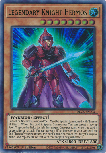 Legendary Knight Hermos (Green) [DLCS-EN003] Ultra Rare