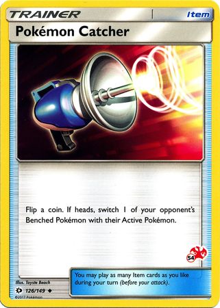 Pokemon Catcher (126/149) (Charizard Stamp #54) [Battle Academy 2020]