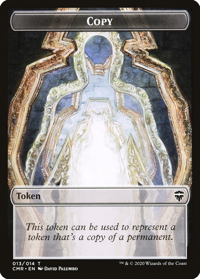 Copy // Golem Token [Commander Legends Tokens]